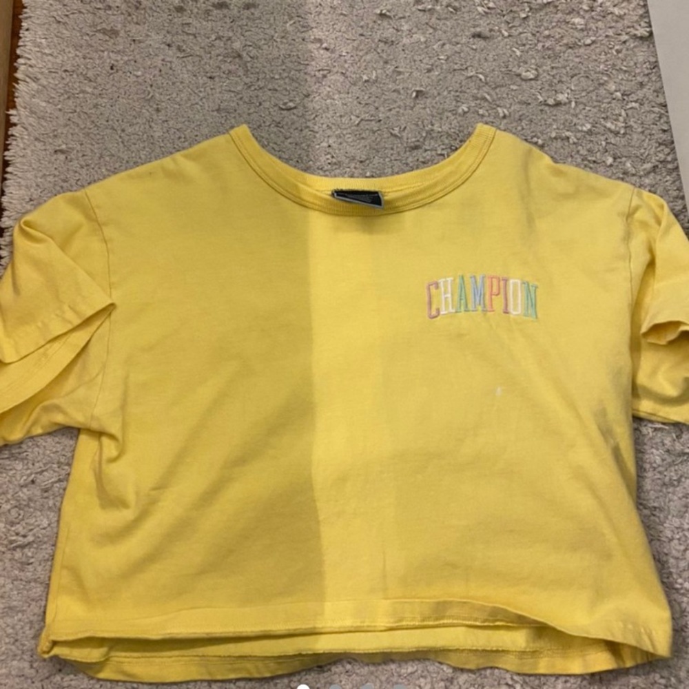champion cropped short sleeve